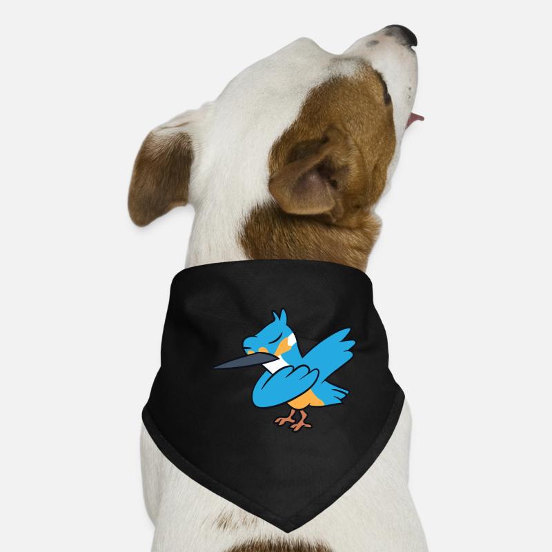 Eisvogel - Dab, dabbing, dabben, tanzen Hunde-Bandana