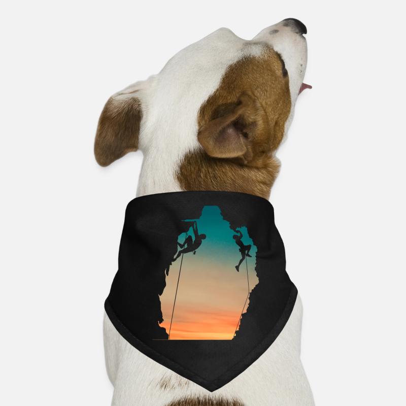 Sunset Cliff Climbers Hunde-Bandana