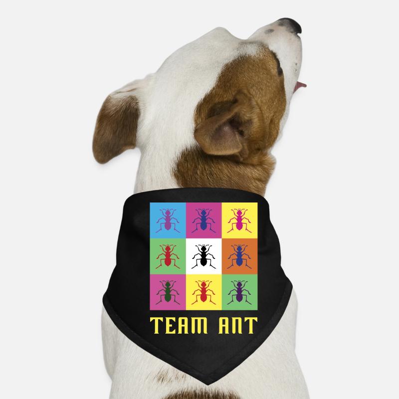 L'équipe Ant Bandana pour chien