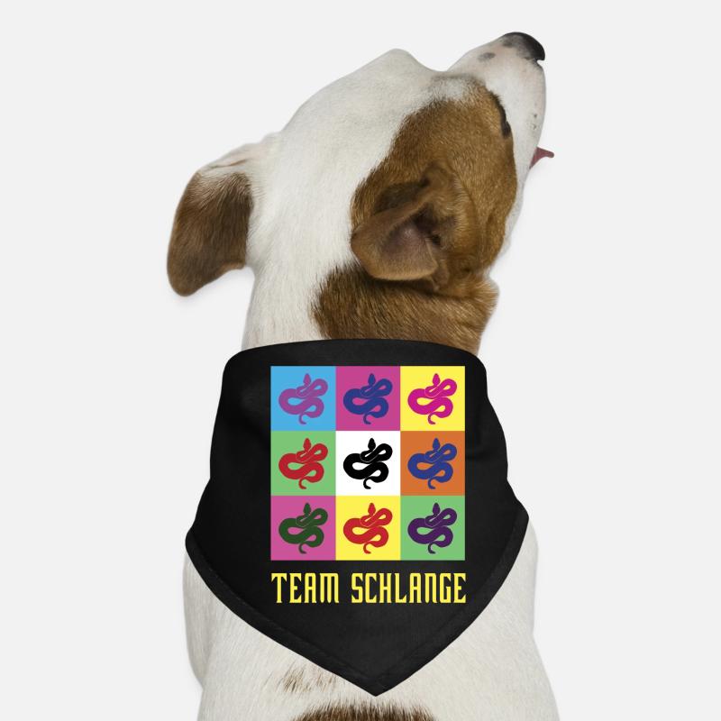 Team Schlange Hunde-Bandana