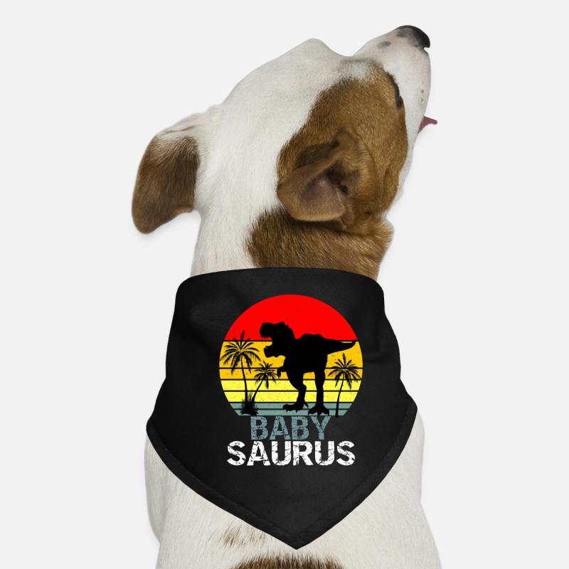 Babysaurus T Rex Dinosaurier Hunde-Bandana