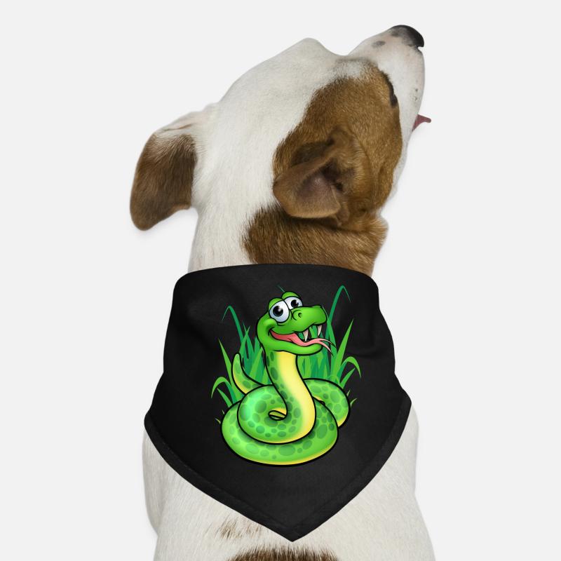 Serpent Bandana pour chien