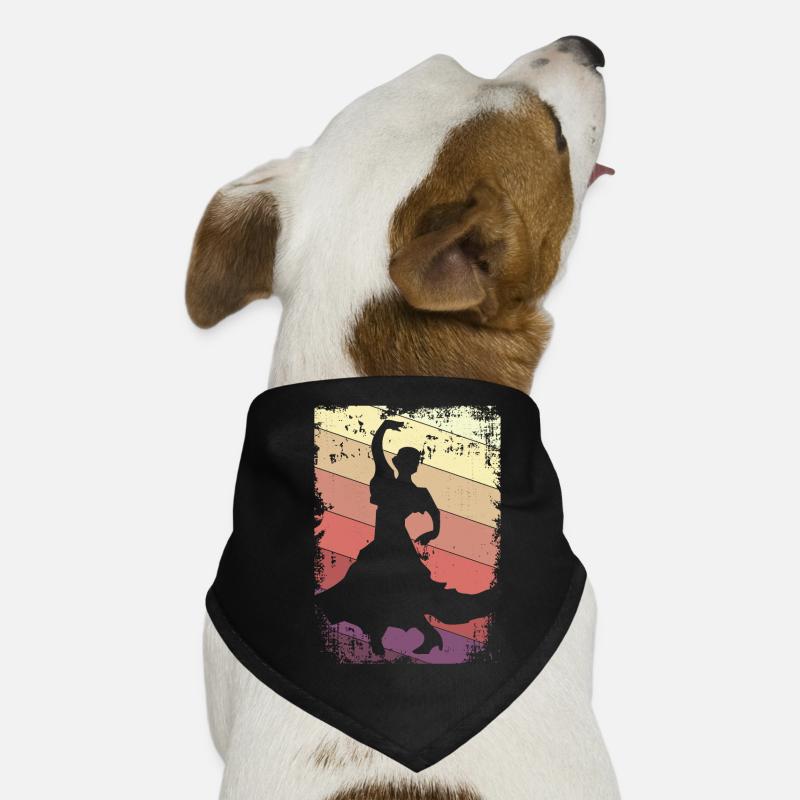Flamenco Tanzen Hunde-Bandana