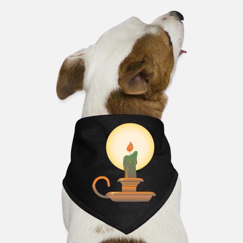 Kerzenständer | candlestick public Domain graphic Hunde-Bandana
