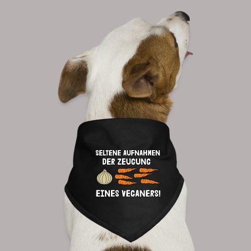 Zeugung eines Veganers - Hunde-Bandana