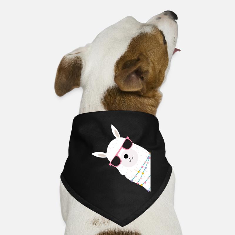 Alpaga de Noël Bandana pour chien