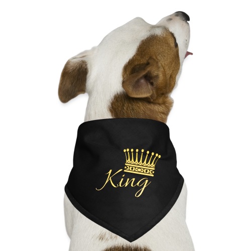King Or by T-shirt chic et choc - Bandana pour chien