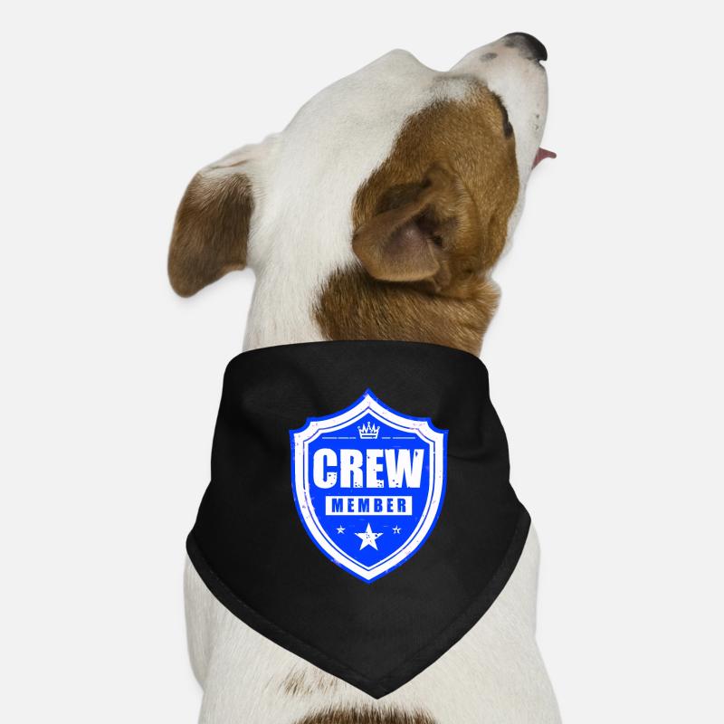 Membre d’équipage Bandana pour chien