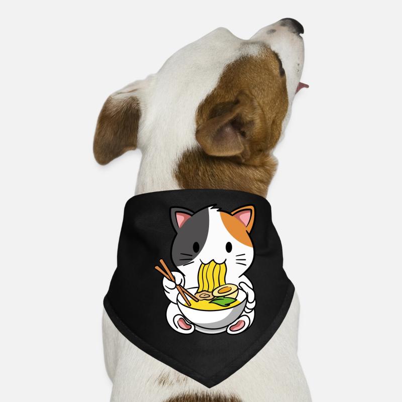 Katze Ramen Nudelsuppe Hunde-Bandana