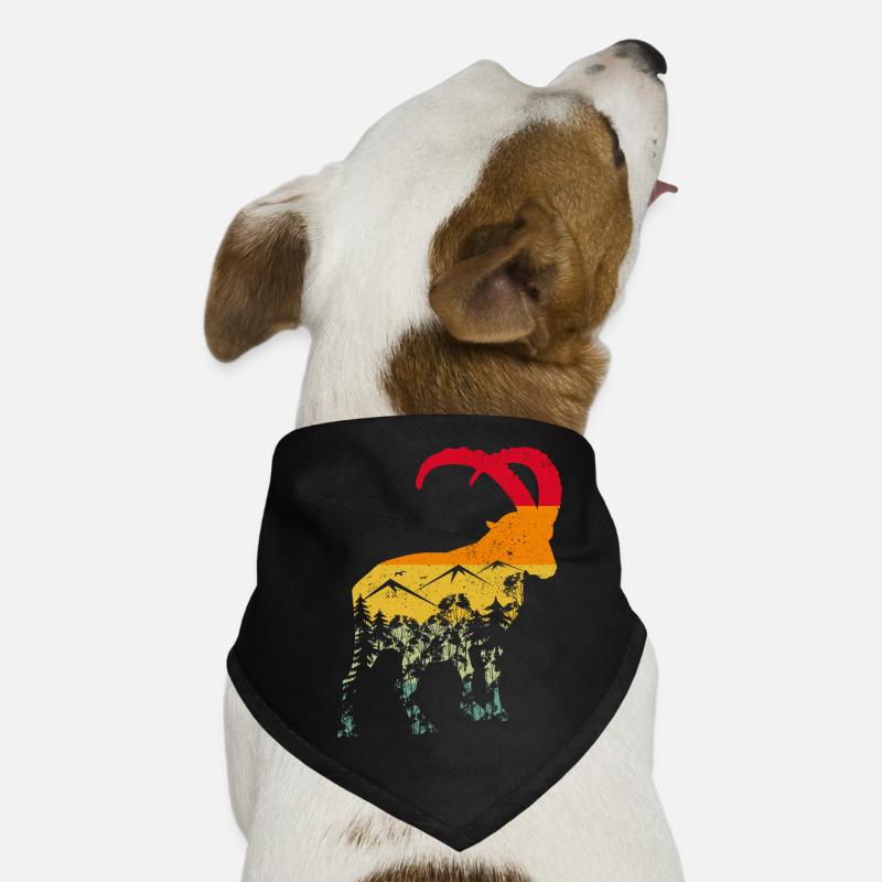 Steinbock, Wandern, Berge Hunde-Bandana