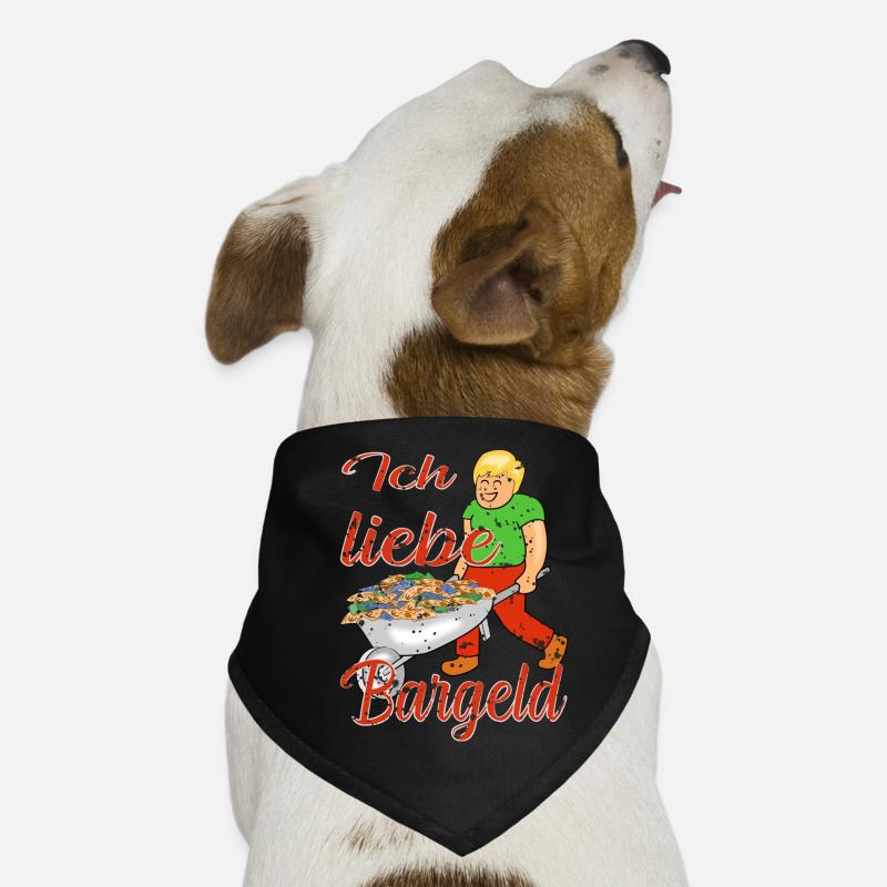 Bargeld Geld Hunde-Bandana