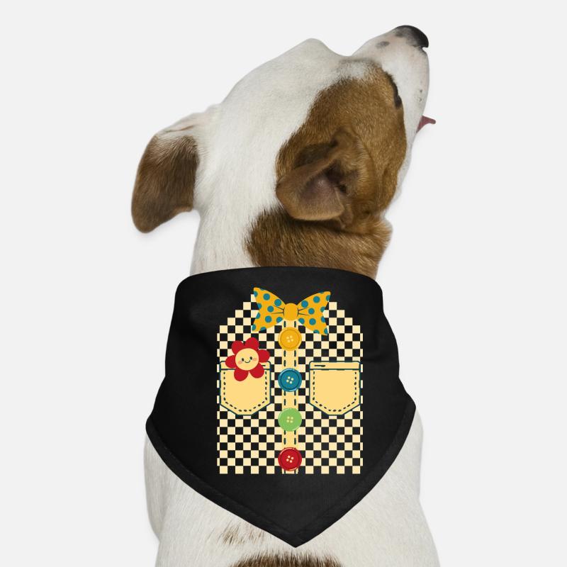 Décoration de clown coloré Bandana pour chien