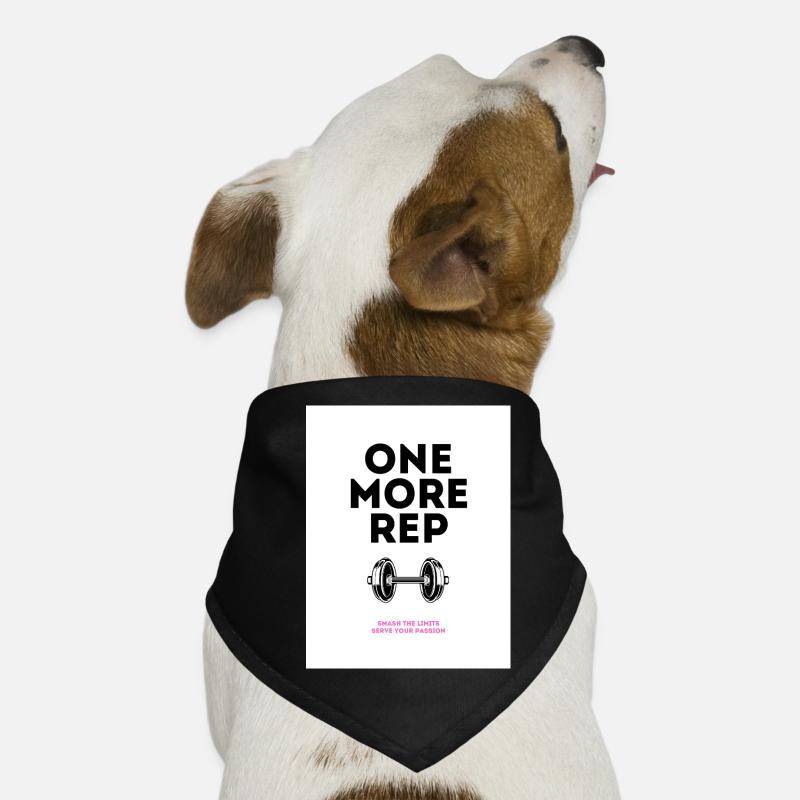 Gym Motivation Une conception de représentation de plus Bandana pour chien