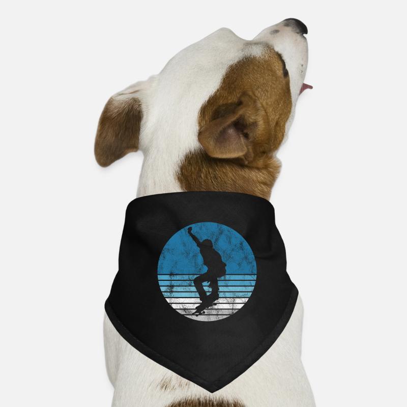 Skateboard Skateboarder Skater Skate Skateing Bandana pour chien