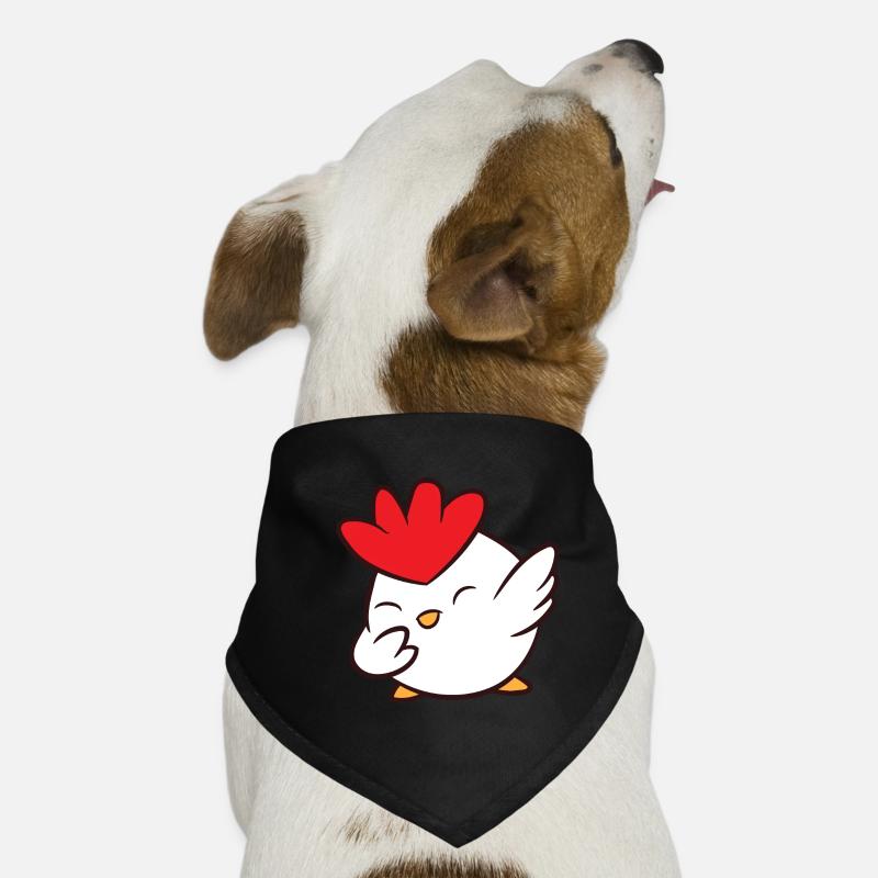 Huhn - Dab, dabbing, dabben, tanzen Hunde-Bandana