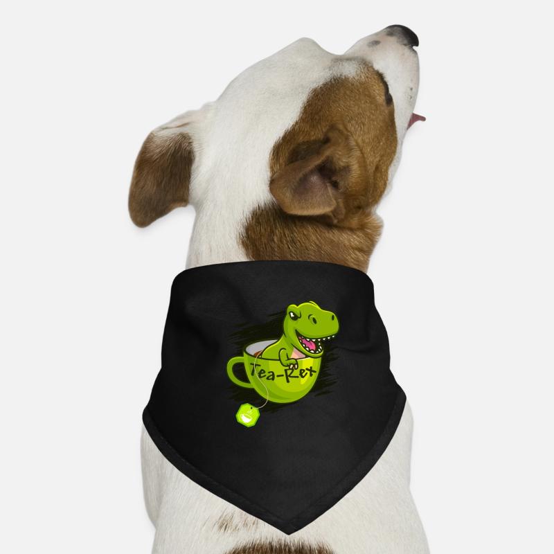 T-Rex Tee Rex Thé Rex Bandana pour chien