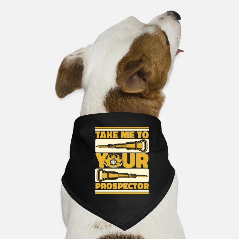Gold Mining Gold Mine Dog Bandana