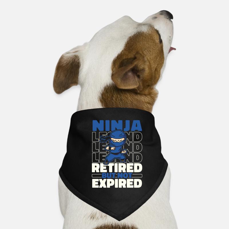 Ninja à la retraite Bandana pour chien