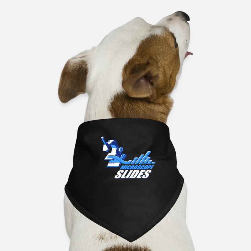 Biology Biologist Microscope Dog Bandana