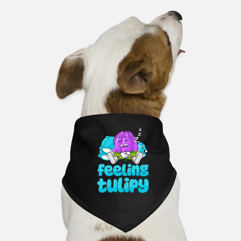 Tulips Cute Dog Bandana