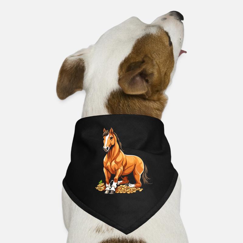 Cheval Equestre Bandana pour chien