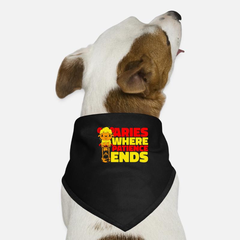 Aries Zodiac Sign Dog Bandana