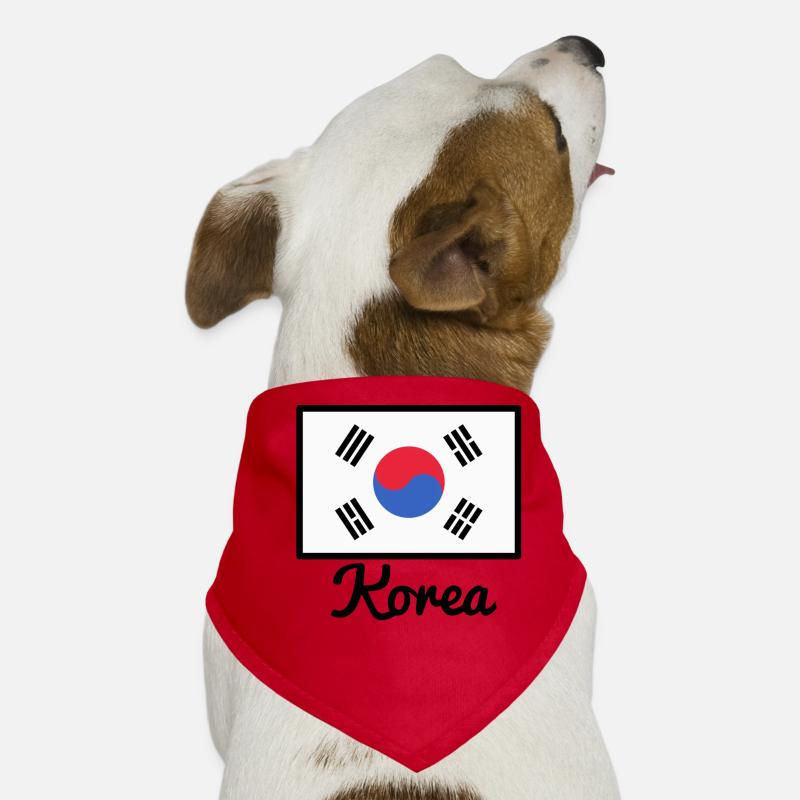 Corée Bandana pour chien