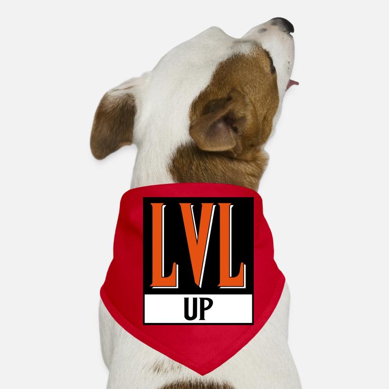 level up nerd cod Bandana pour chien