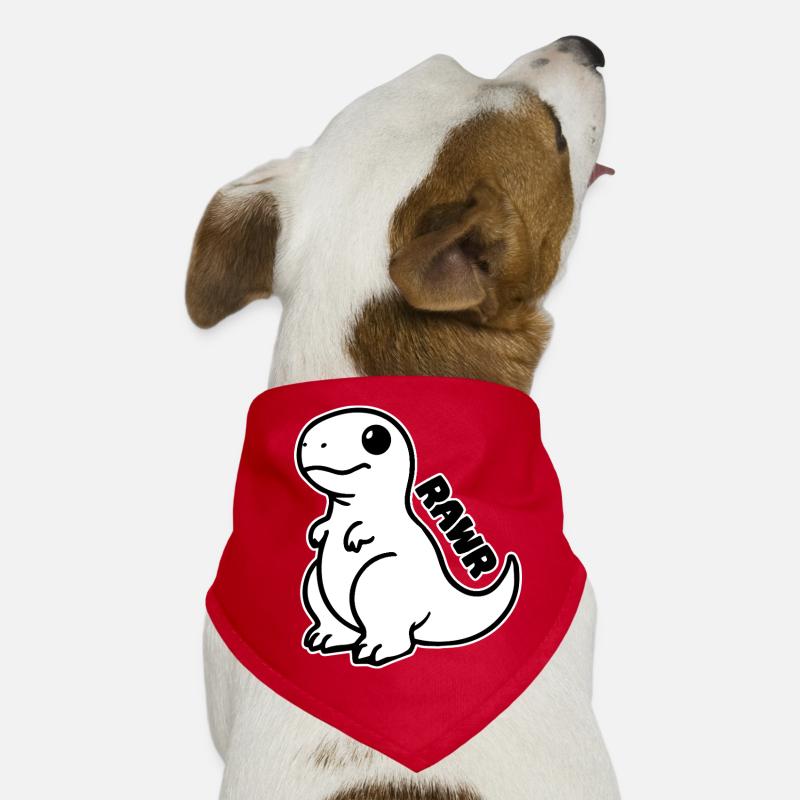 Dinosaure mignon - T-rex Rawr Design Bandana pour chien