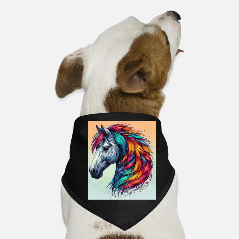 Pferd Hunde-Bandana