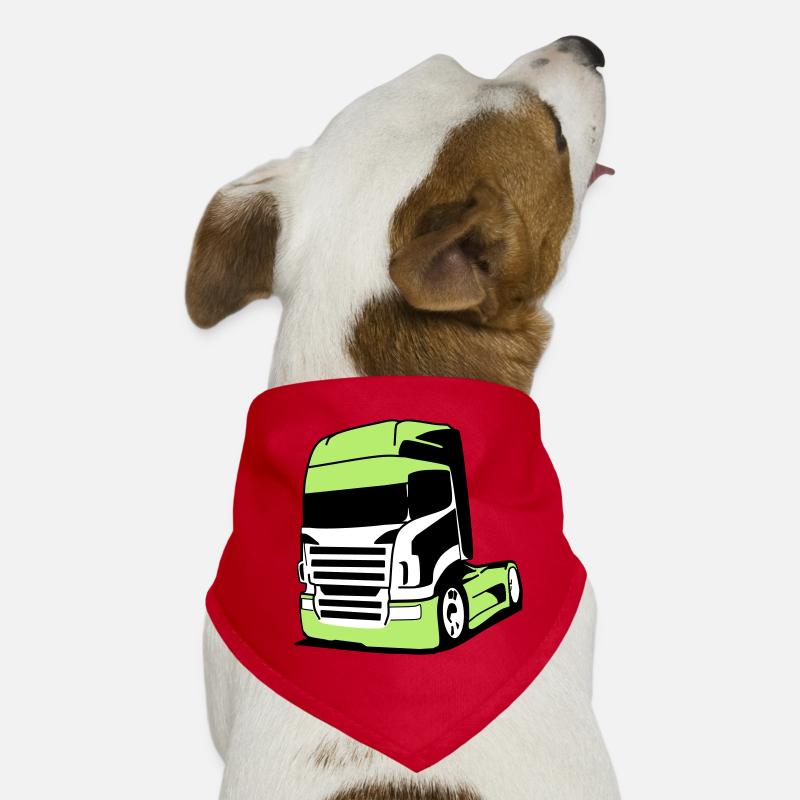 Markanter V8-Truck Hunde-Bandana