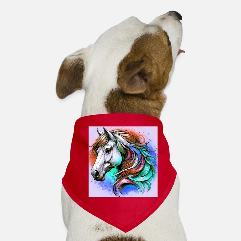 cheval Bandana pour chien