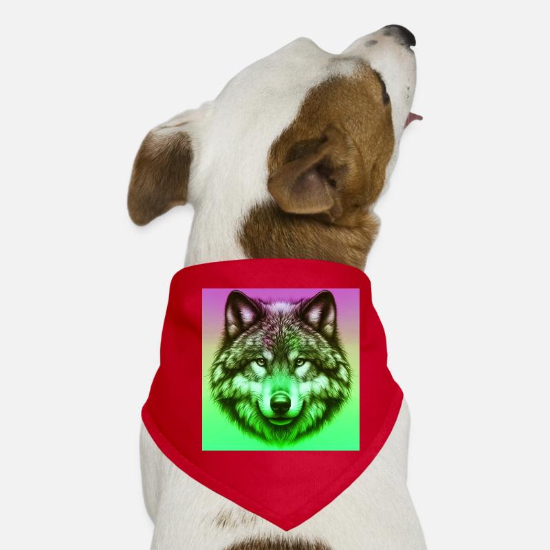 Wolf Dog Bandana