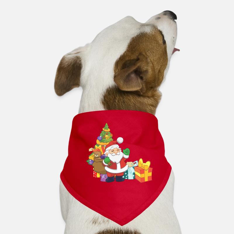 Santa Claus Dog Bandana