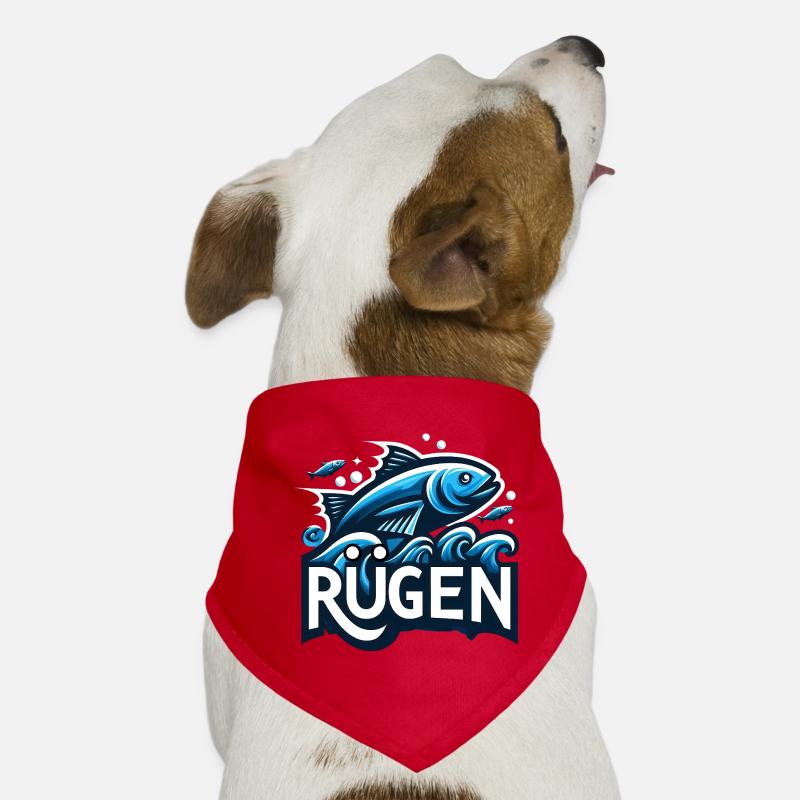 Ostsee Insel Rügen Hunde-Bandana