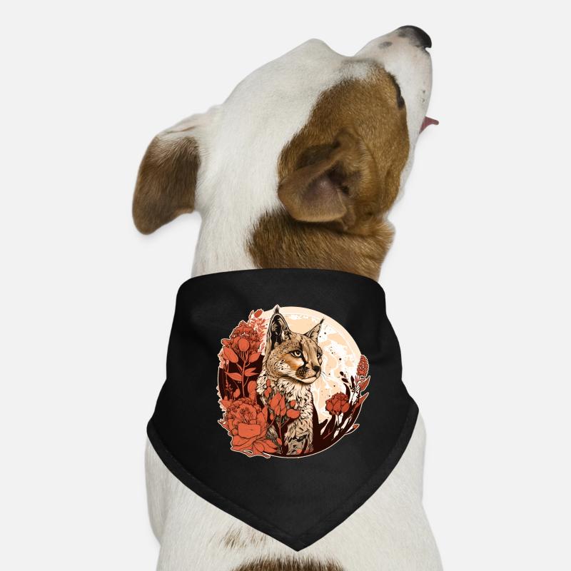 Lynx Dog Bandana