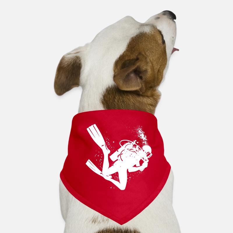 Plongée Plongée Plongée Plongeur Plongée libre Hommes Bandana pour chien