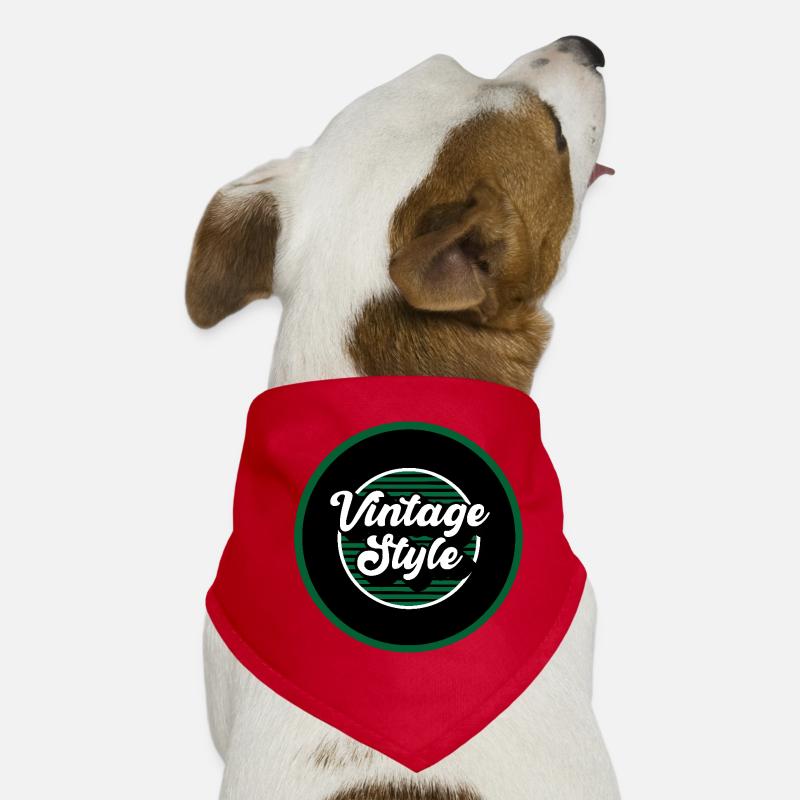 Vintage-Stil Hunde-Bandana