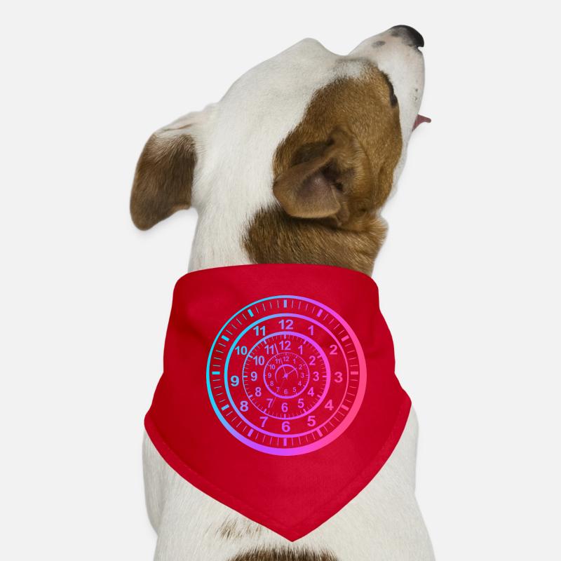 Voyage dans le temps Bandana pour chien