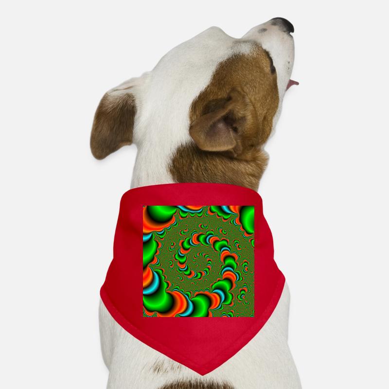 Fraktal #209 Hunde-Bandana