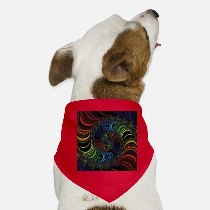 Fraktal #X4 Hunde-Bandana