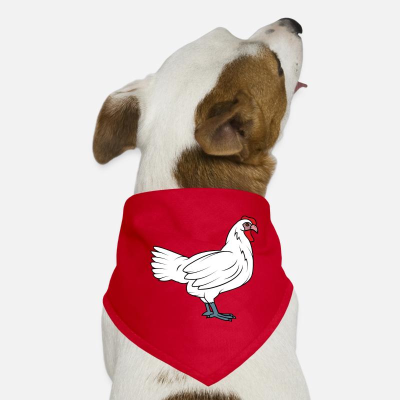 Volaille de Bresse Bandana pour chien