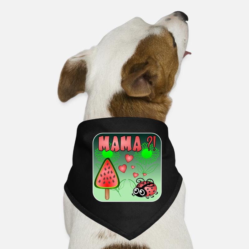 Watermelon Ice Cream - SUMMER LADYBUG Dog Bandana
