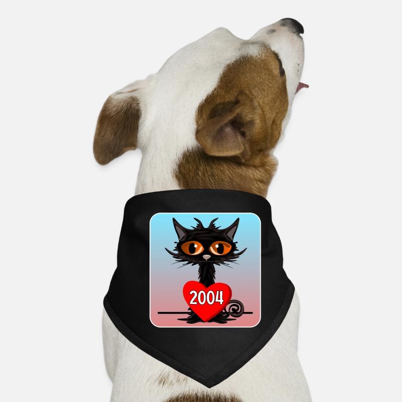 Domestic cats 22nd birthday 2004 Dog Bandana