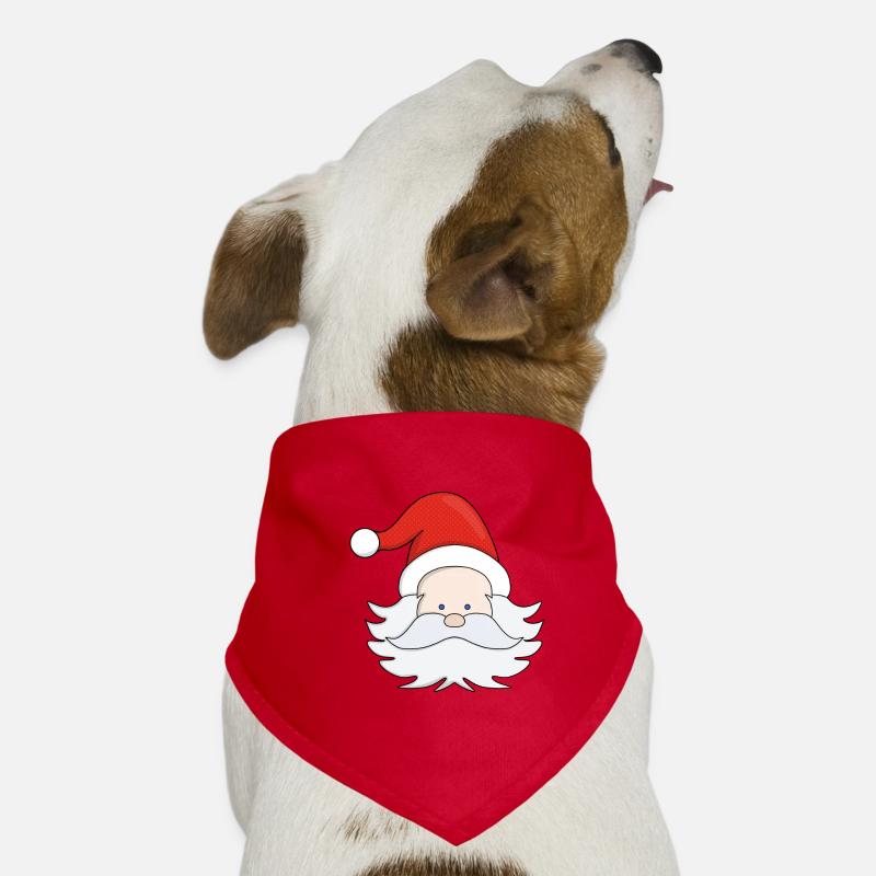 Süßer Weihnachtsmann Hunde-Bandana