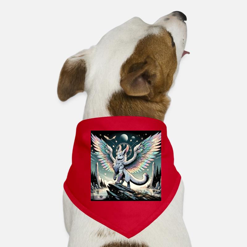 Mythischer Hasendrache Hunde-Bandana