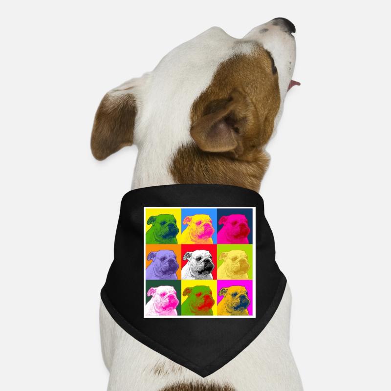 Bulldog Dog Bandana