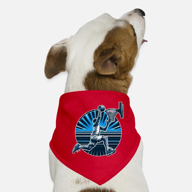 Basketball Dunking Gift Dog Bandana