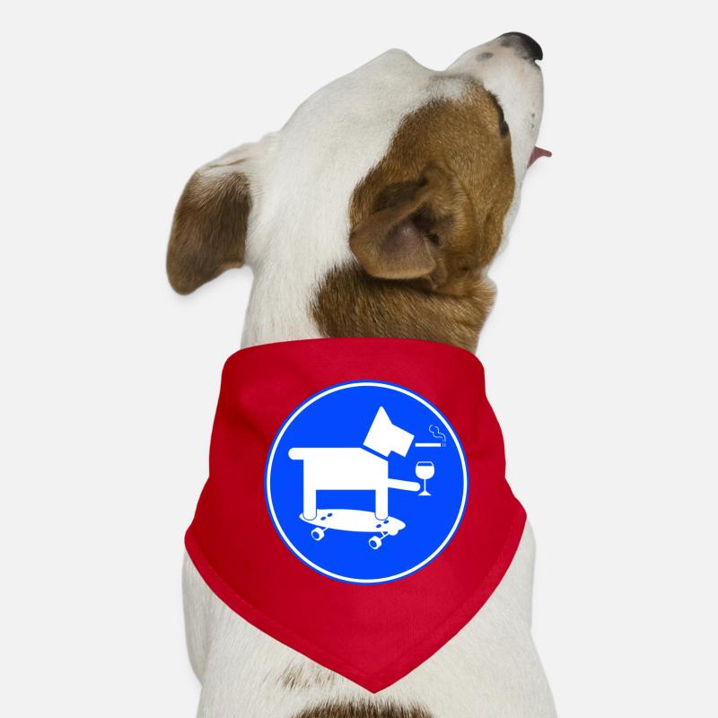 Skateboard Dog Dog Bandana
