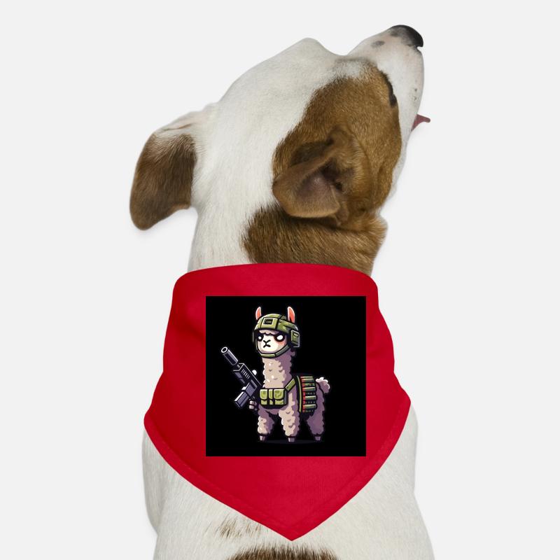Kampf-Lama Hunde-Bandana